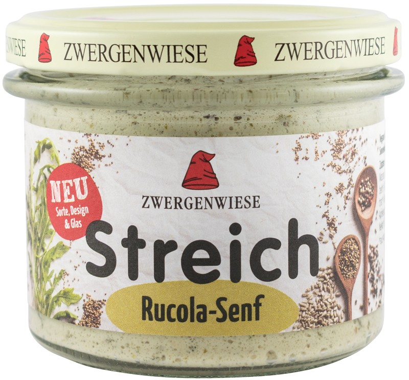 Oferte la Crema tartinabila bio vegetala cu rucola si mustar, 180g Zwergenwiese