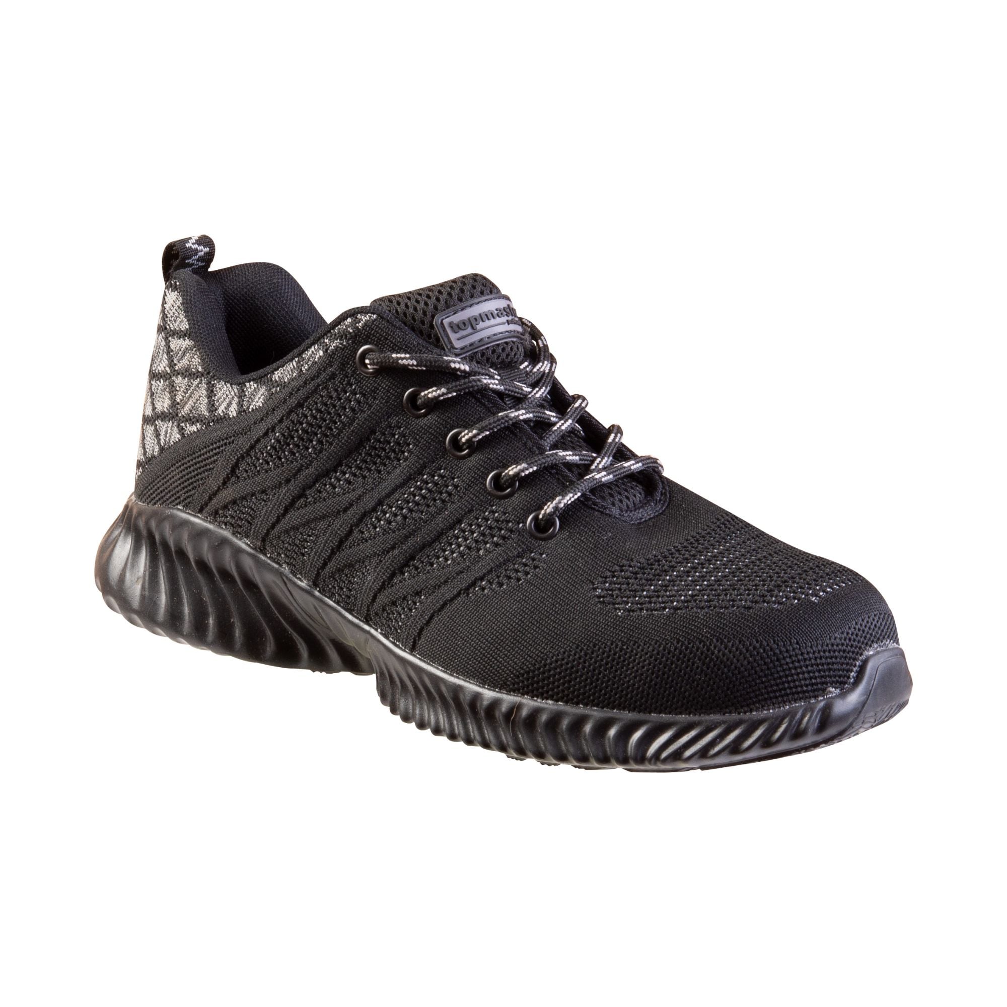 Oferte la Pantofi de protectie cu bombeu metalic Topmaster TMP S1, negru, marimea 40