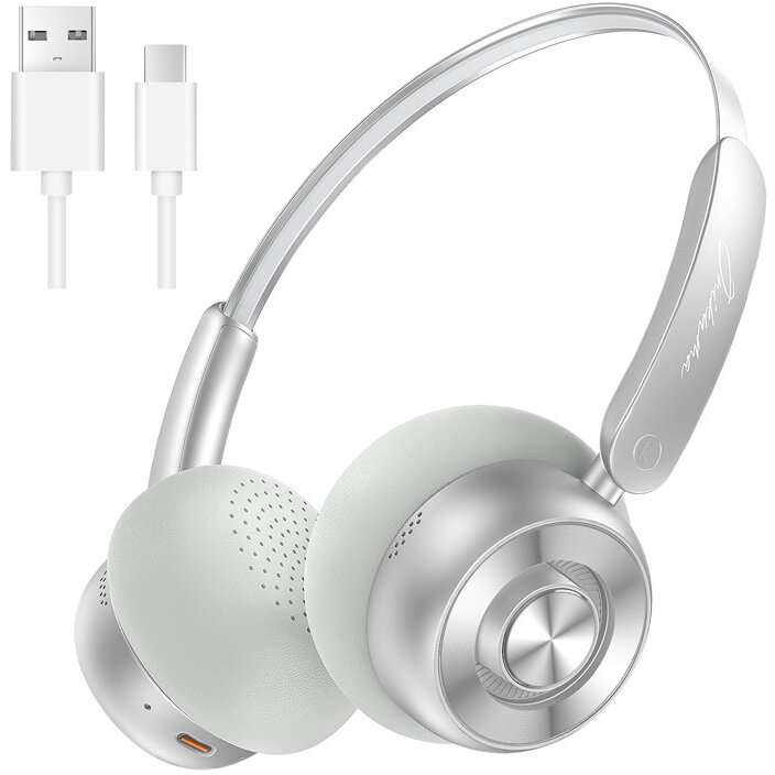 Casti Wireless GT820 Bluetooth 5.4 Argintiu