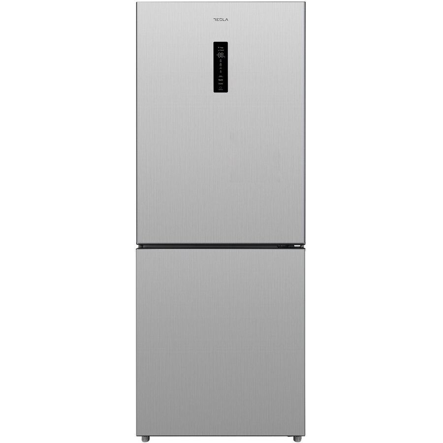 Oferte la Combina Frigorifica RC4201FTXE 417L E No Frost Display Electronic LED Usi Revers Inox