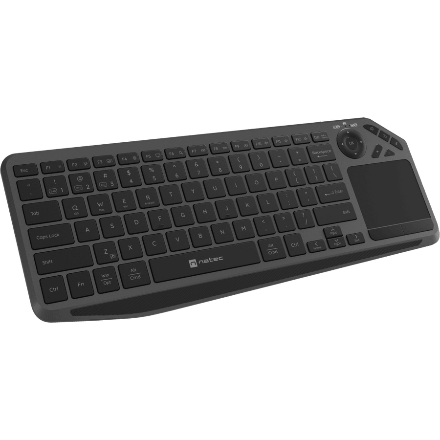 Oferte la Tastatura Wireless Turbot 2 cu Touchpad Layout US Negru/Gri