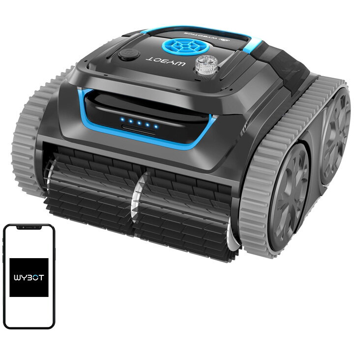 Oferte la Robot de Curatat Piscina S1 fara Fir Control prin Aplicatie Negru