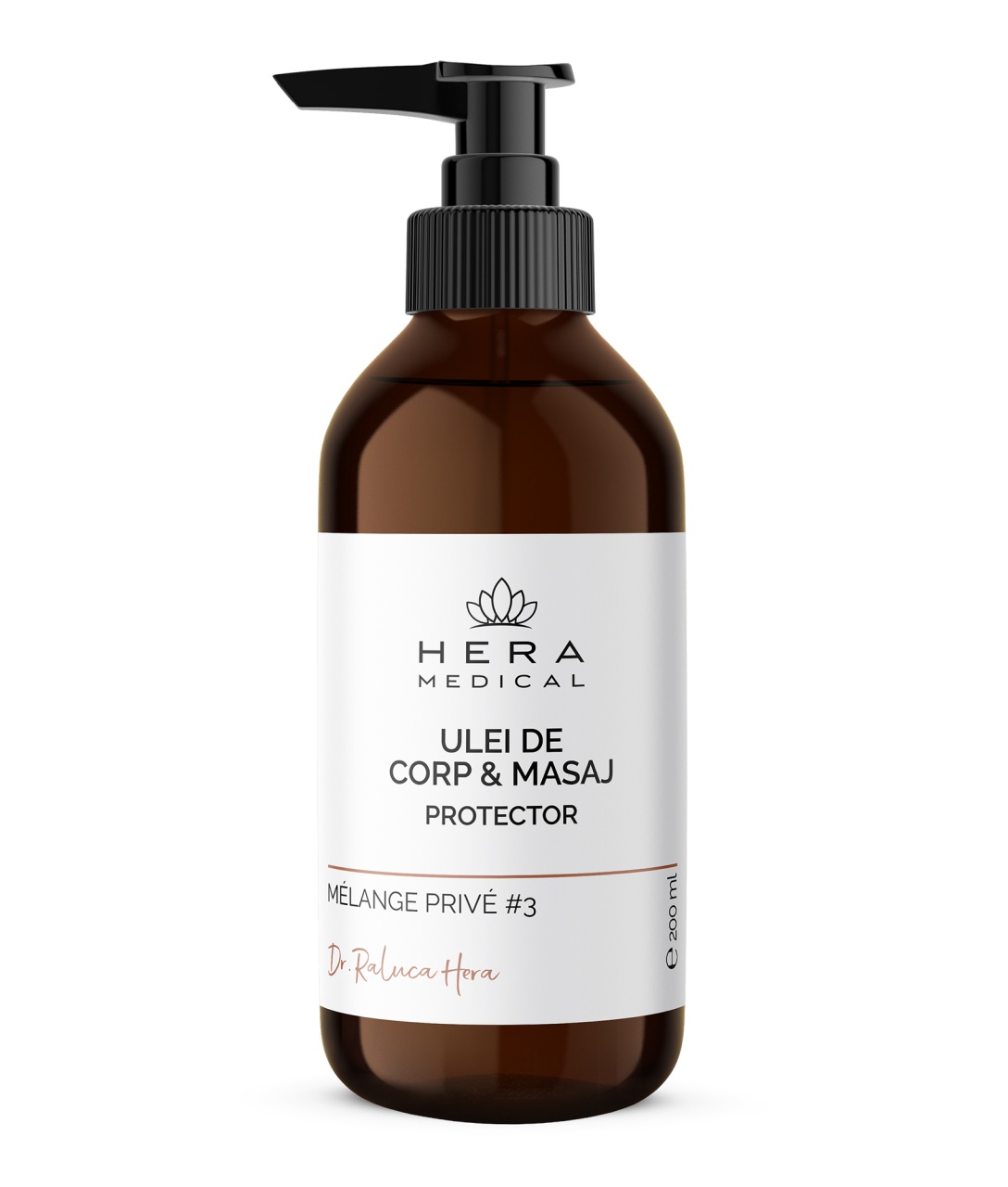 Oferte la Ulei de corp si masaj protector BODY & MASSAGE OIL | MÉLANGE PRIVÉ #3, Hera Medical (Gramaj: 200 ml)