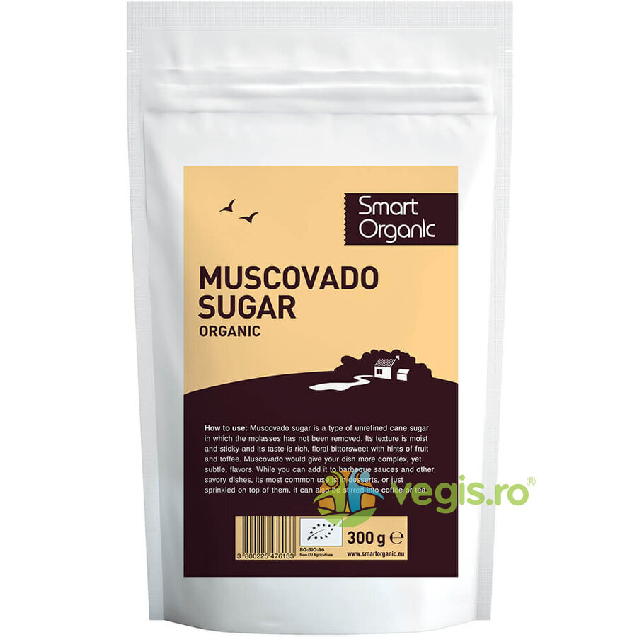 Oferte la Zahar Brun Muscovado Ecologic/Bio 300g
