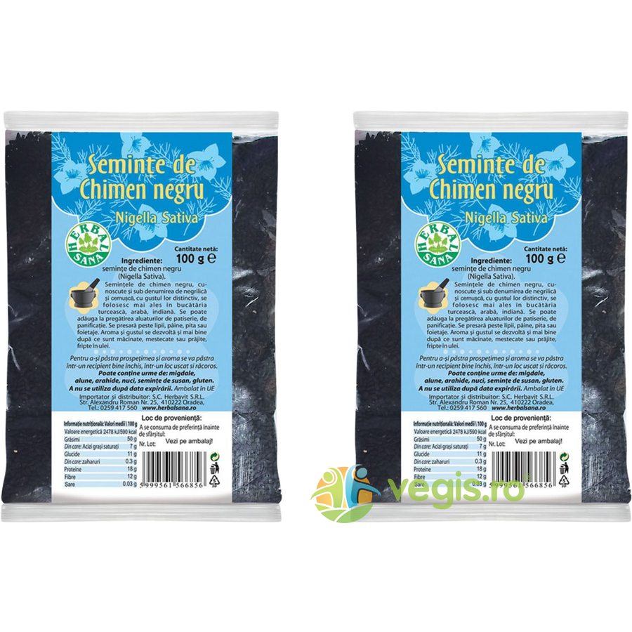 Oferte la Pachet Seminte de Chimen Negru 100g+100g