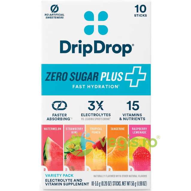 Oferte la Hidratare Avansata fara Zahar, cu Electroliti si 15 Vitamine 10 x 5.6g