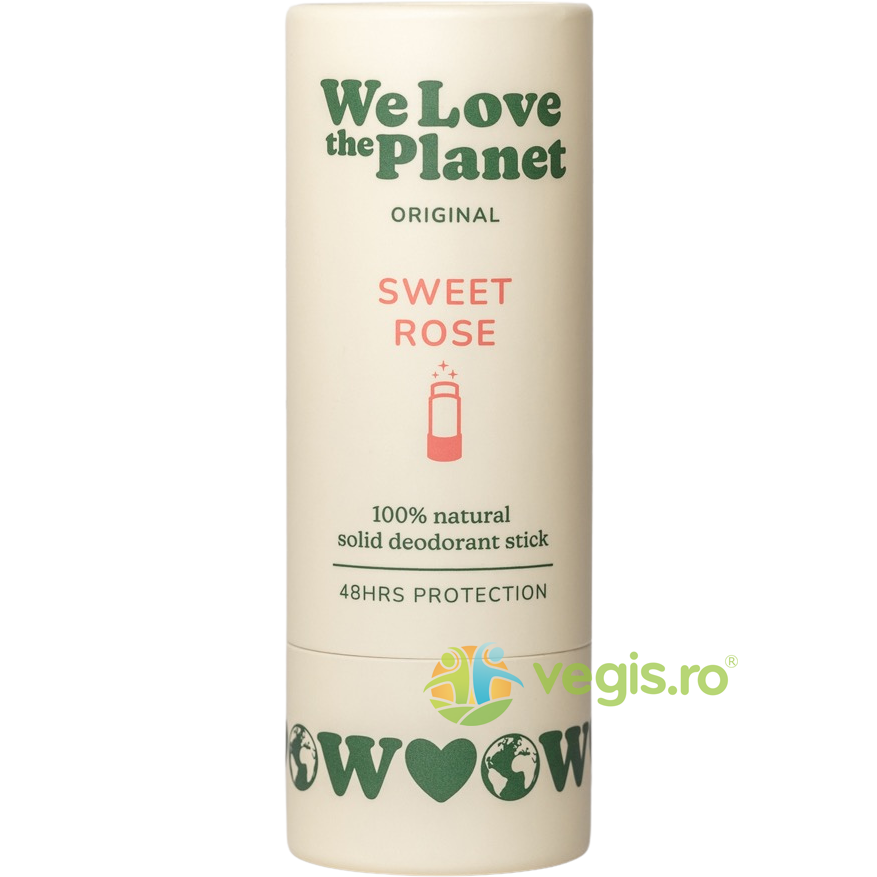 Oferte la Deodorant Natural Stick Sweet Rose 40g