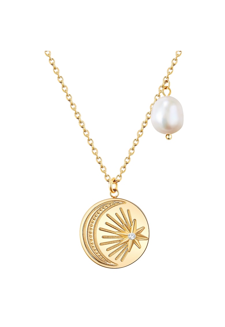 Oferte la Colier ajustabil - placat cu aur de 14K - Auriu