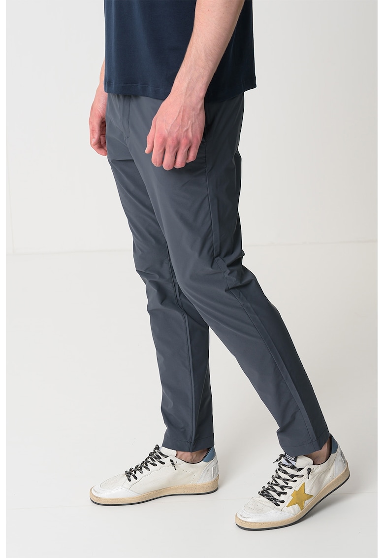 Oferte la Pantaloni chino slim-fit - Albastru inchis