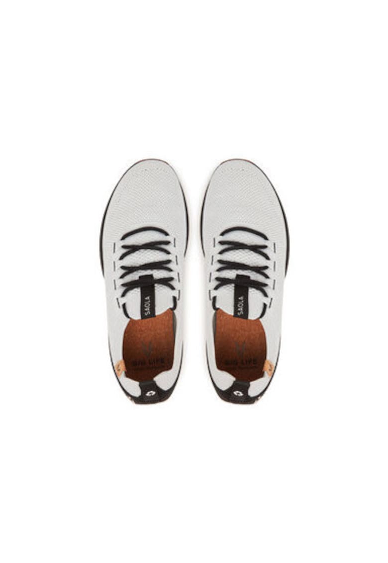 Oferte la Pantofi sport barbati - SAO2120 -  Sintetic - Alb