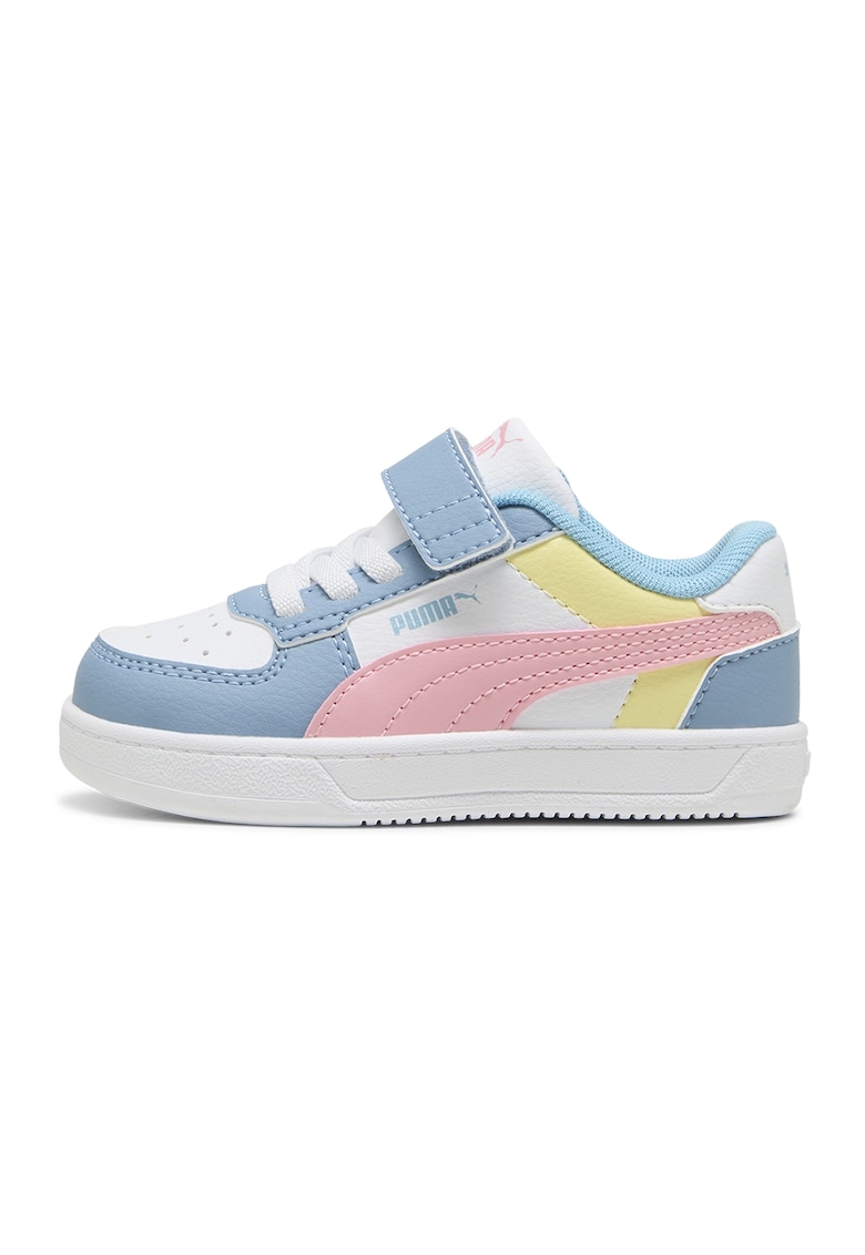 Oferte la Pantofi sport Caven 2.0 cu velcro si model colorblock - Galben/Roz/Albastru deschis