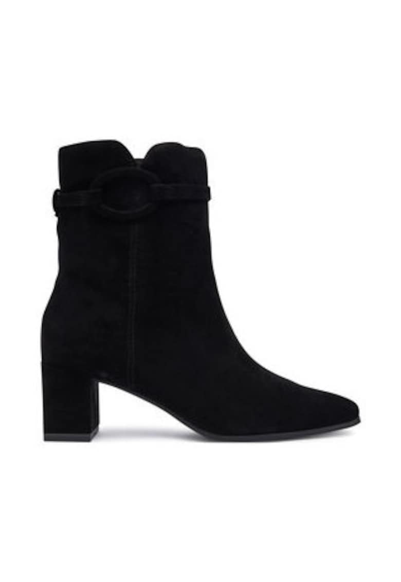 Oferte la Botine dama pana la glezna -  305256966 - piele naturala - negru -