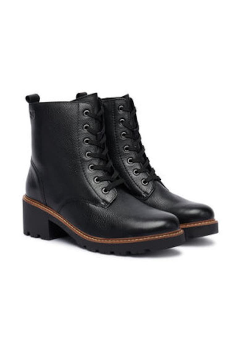 Oferte la Ghete dama pana la glezna -  305256867 - piele naturala - negre