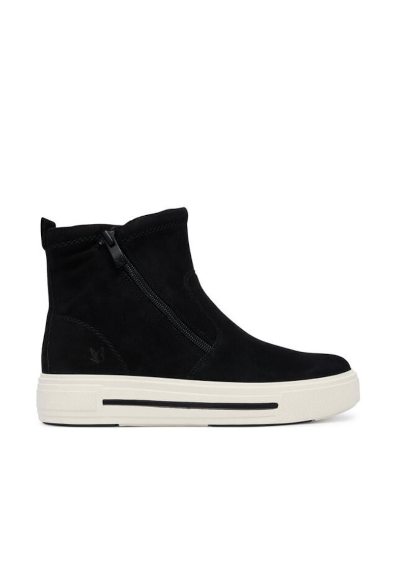 Oferte la Ghete dama pana la glezna -  305256980 - piele naturala - negru