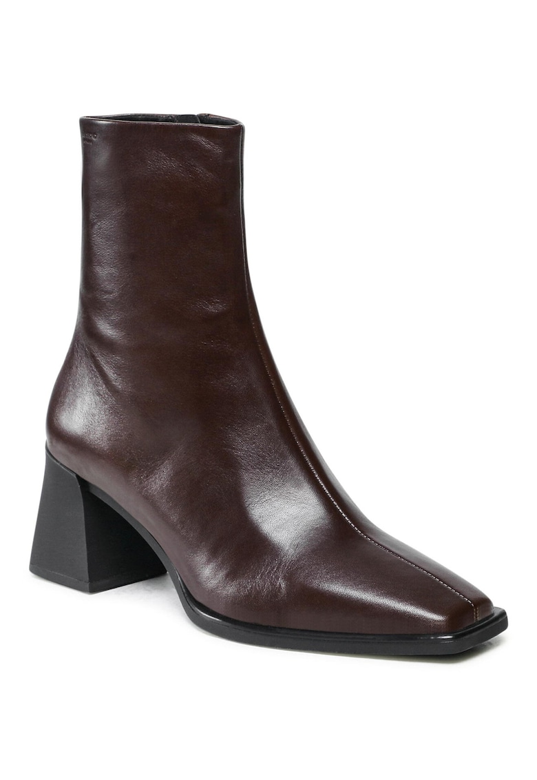 Oferte la Botine de dama  piele naturala maro - Maro