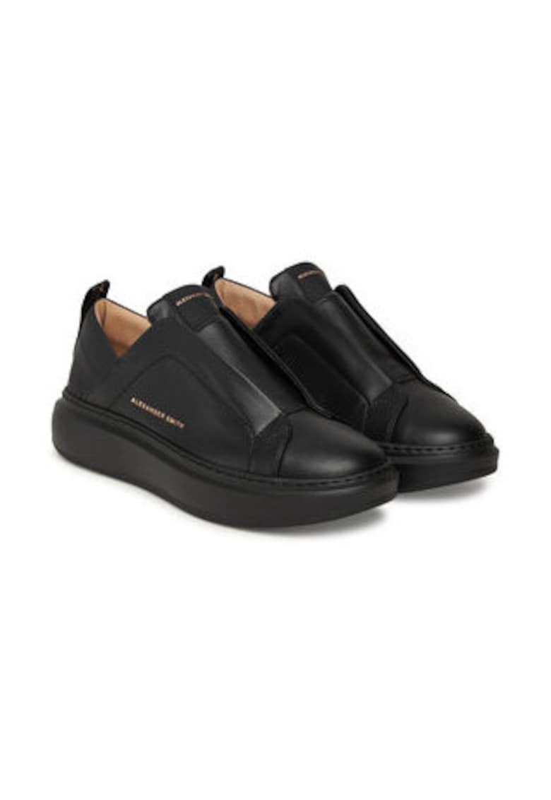 Oferte la Tenisi dama  Piele naturala - Negru - Negru
