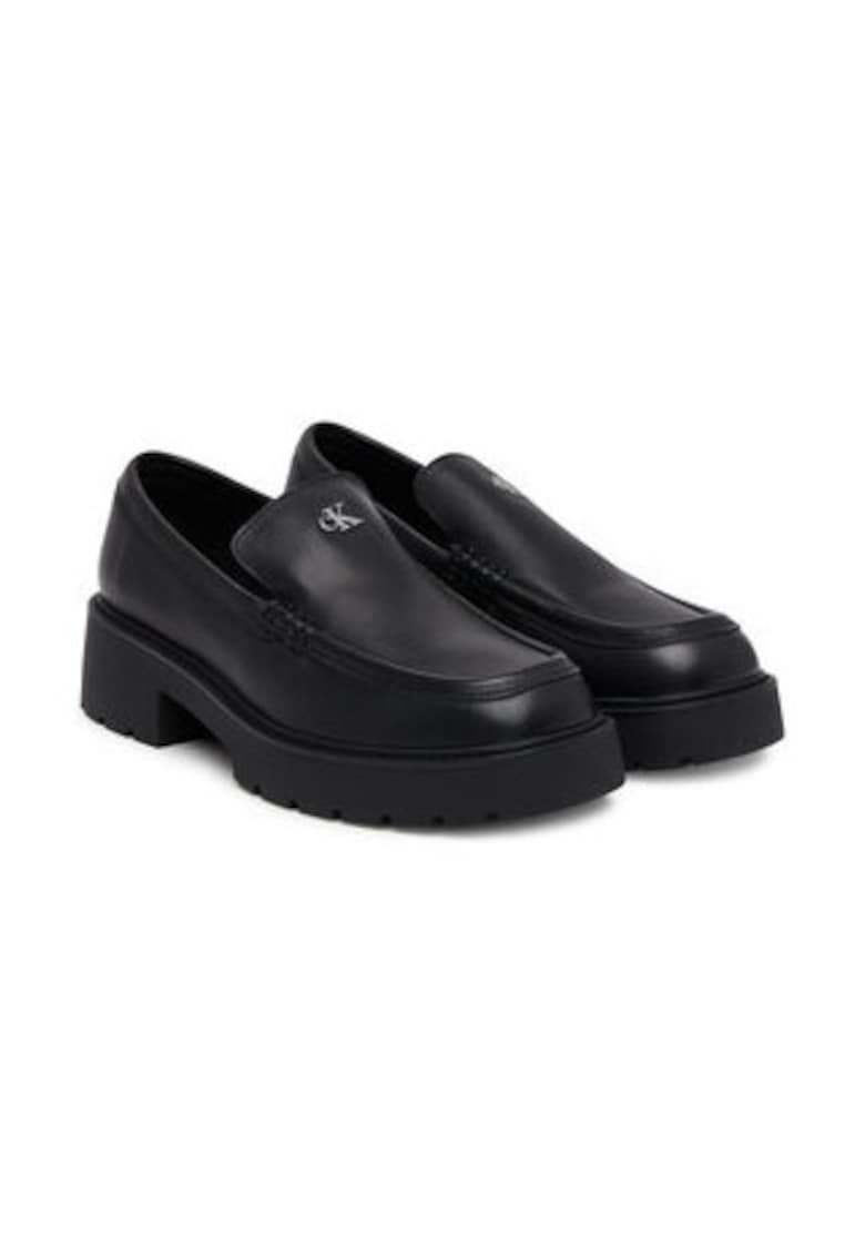 Oferte la Pantofi loafer din piele cu logo