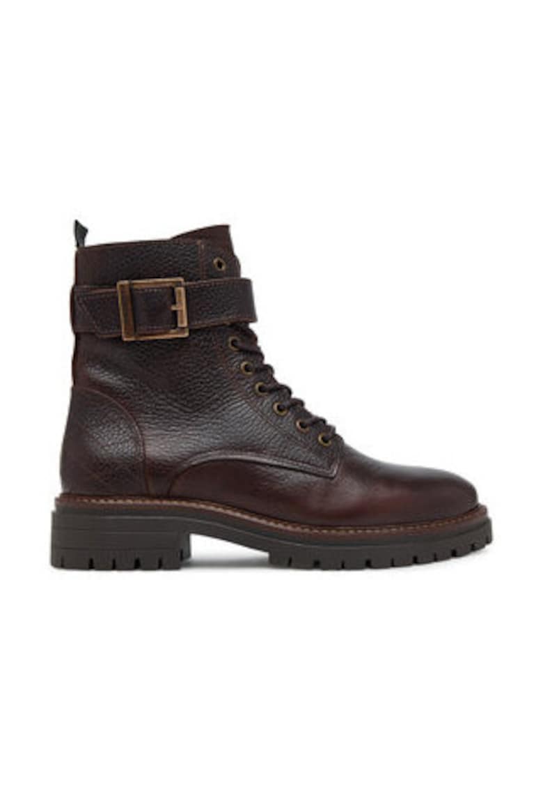 Oferte la Ghete dama  piele naturala maro - Maro