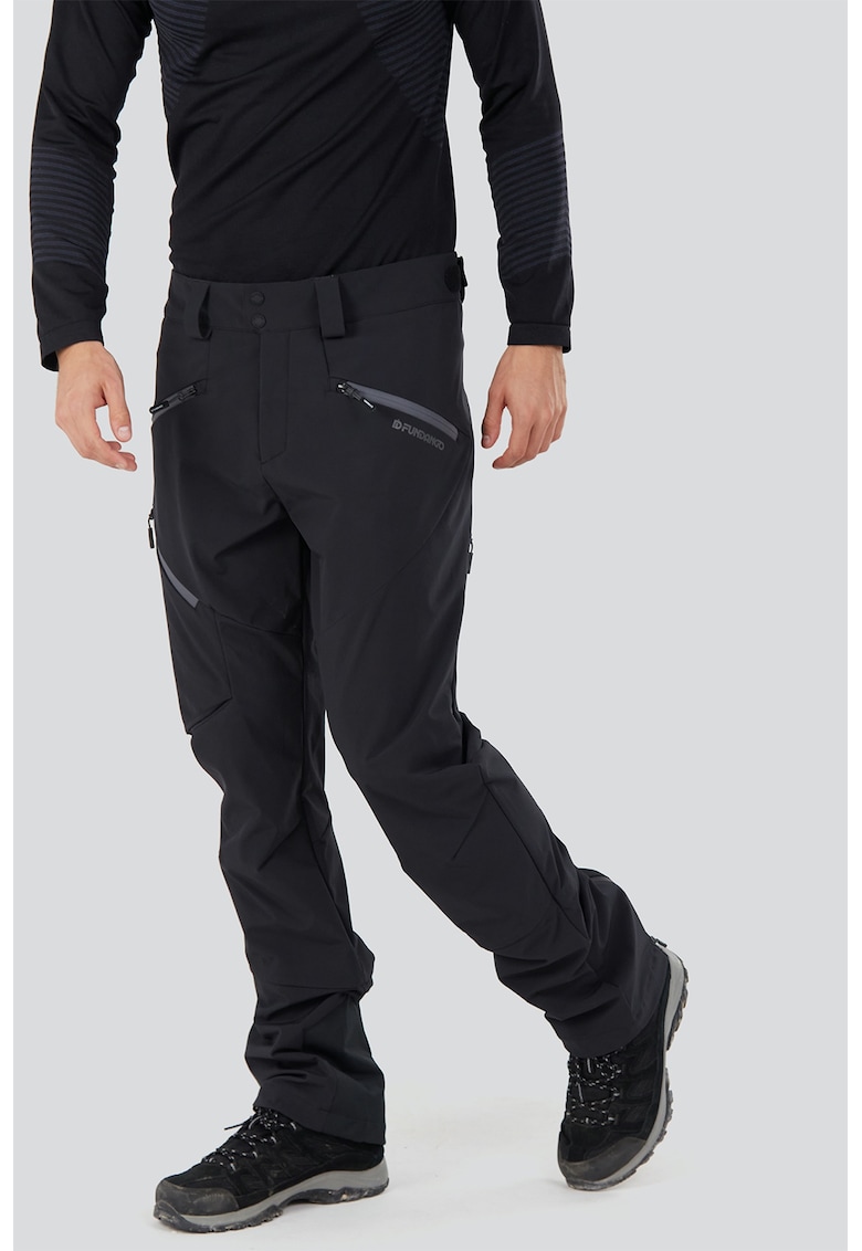 Oferte la Pantaloni regular fit - pentru trekking - Negru
