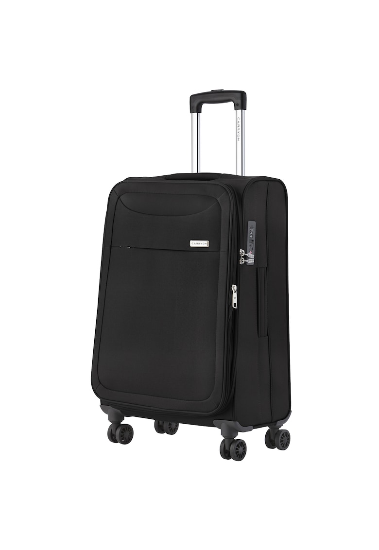 Oferte la Troler mediu extensibil  Air - bagaj de cala - 66x42x27 cm - poliester - +20% capacitate - 2.8 kg - negru - 66 cm