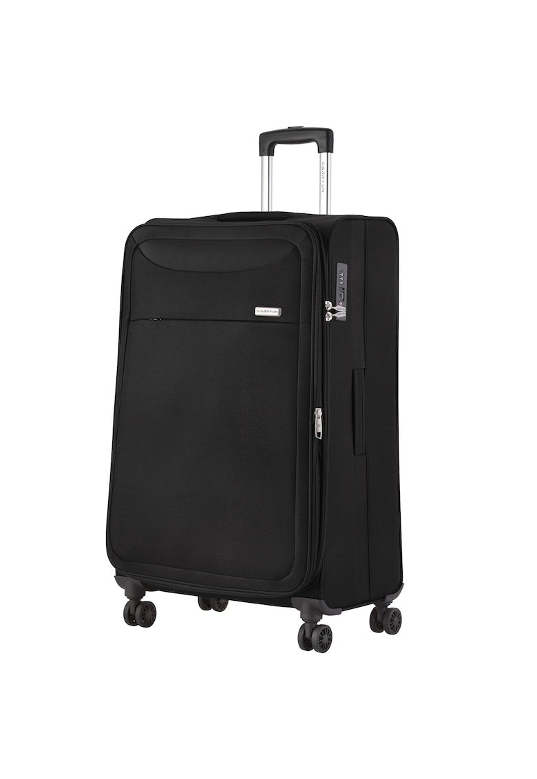 Oferte la Troler mare extensibil  Air - bagaj de cala - 77x47x32 cm - poliester - +20% capacitate - 3.5 kg - negru - 77 cm
