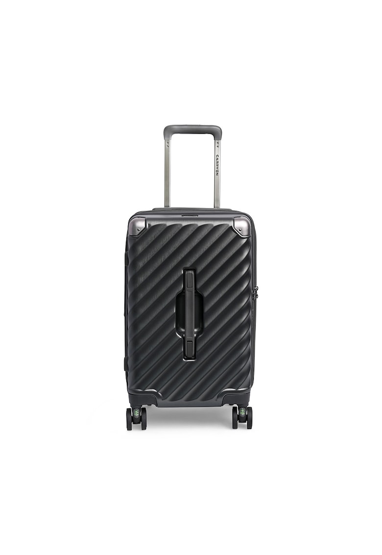 Oferte la Troler mediu extensibil  Trunk - policarbonat - 67x39x32 cm - bagaj de cala - cifru TSA - 4 roti cu suspensii - negru - 79 cm