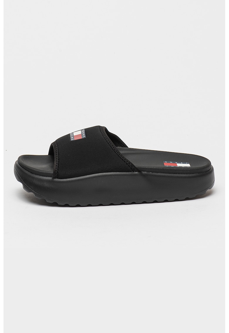 Oferte la Papuci flatform Comfy Pool - Negru