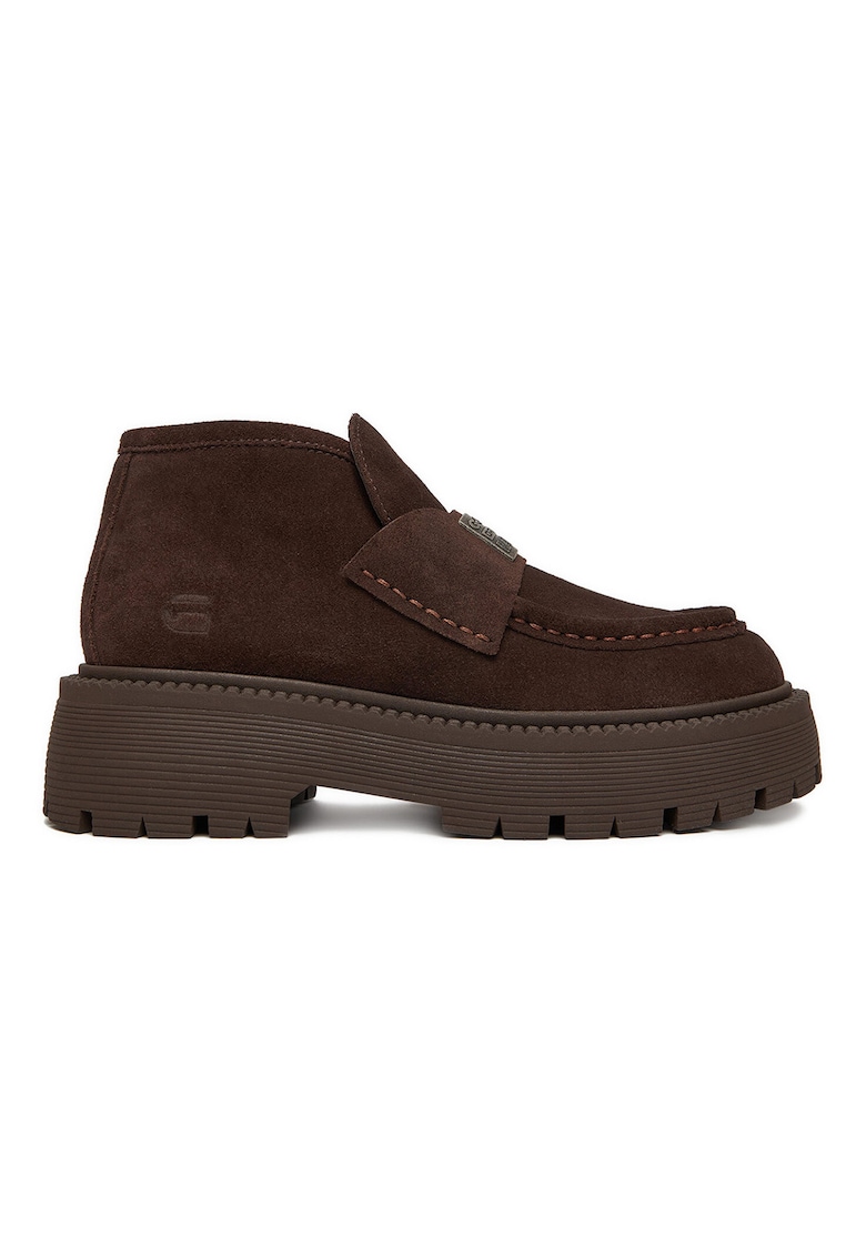 Oferte la Ghete de dama pana la glezna - G Star Raw - 5906751314050 - piele naturala - maro