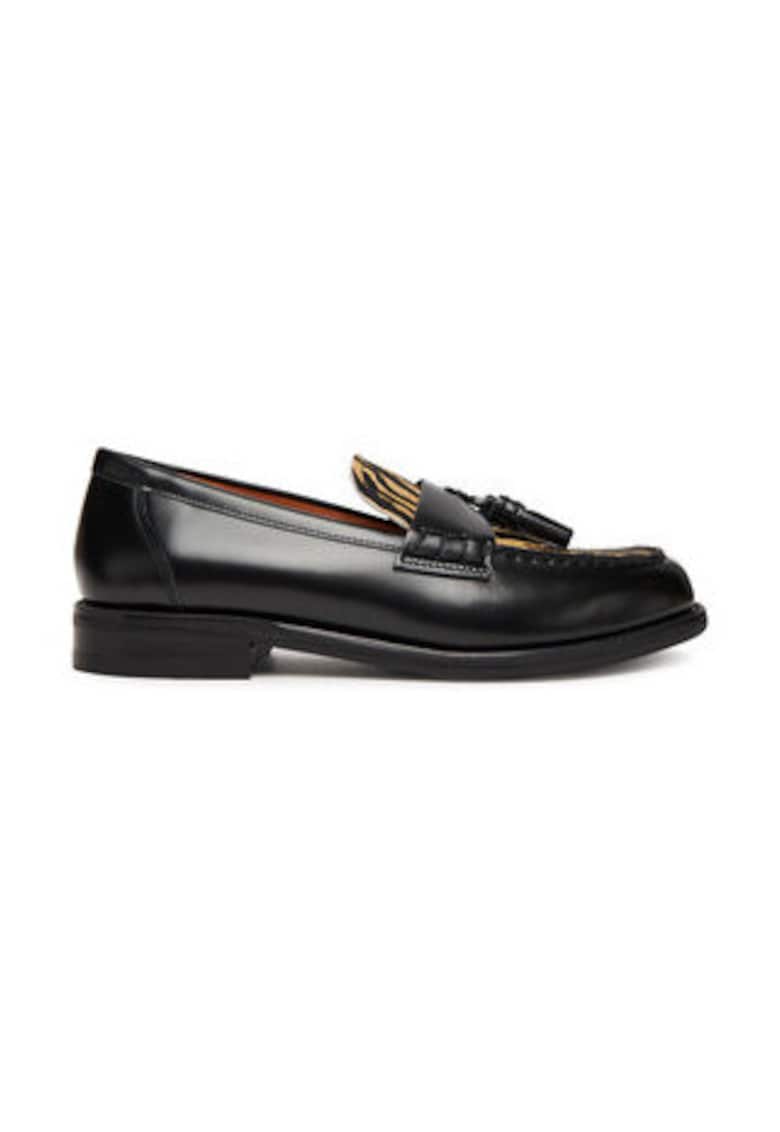 Oferte la Mocasini de dama -  305249821 - piele naturala - negru