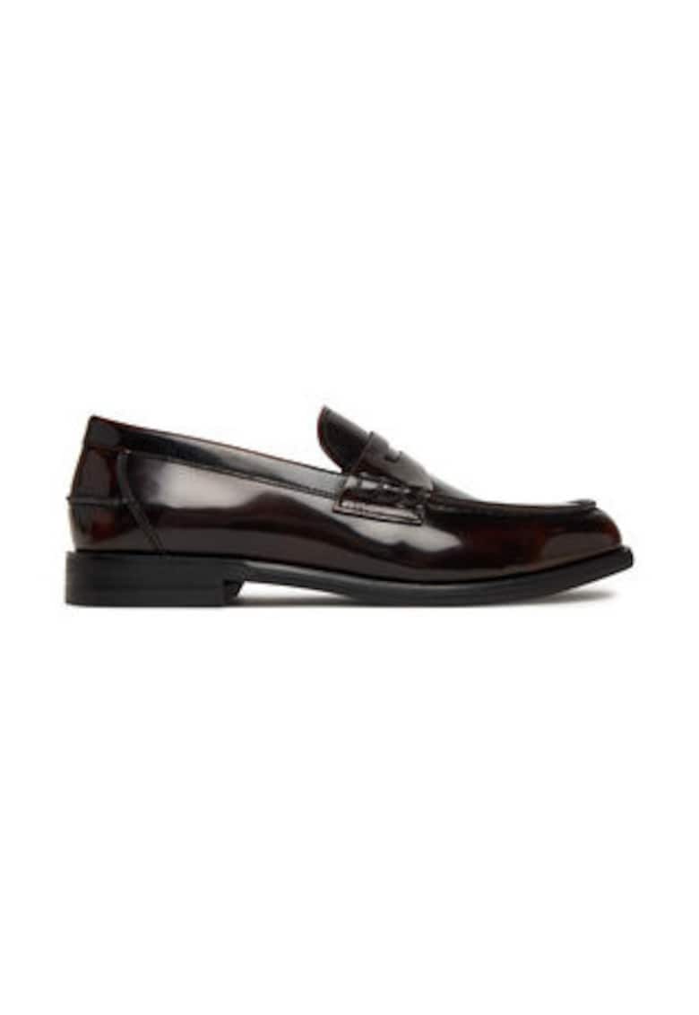 Oferte la Mocasini barbati -  Lordsy - piele naturala - maro