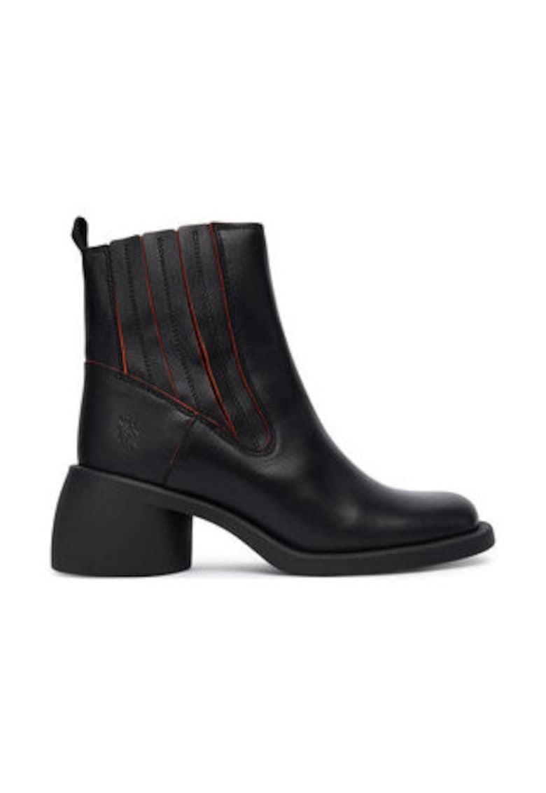 Oferte la Ghete dama pana la glezna -  305622471 - piele naturala - negru