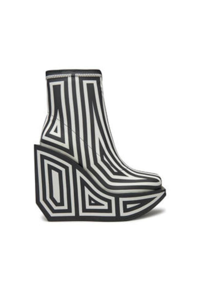Oferte la Ghete dama pana la glezna -  304406690 - material textil - gri