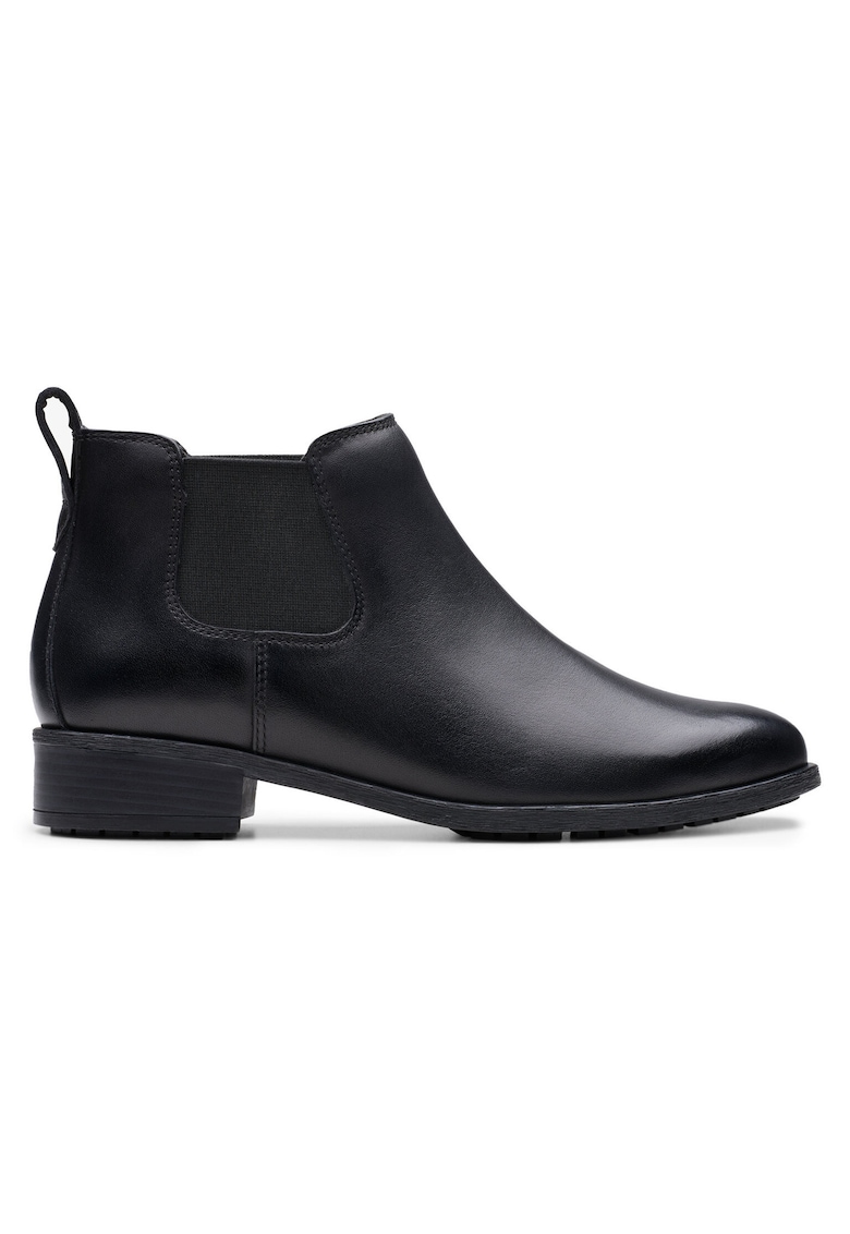 Oferte la Ghete Chelsea pentru femei -  304163326 - piele naturala - negru -