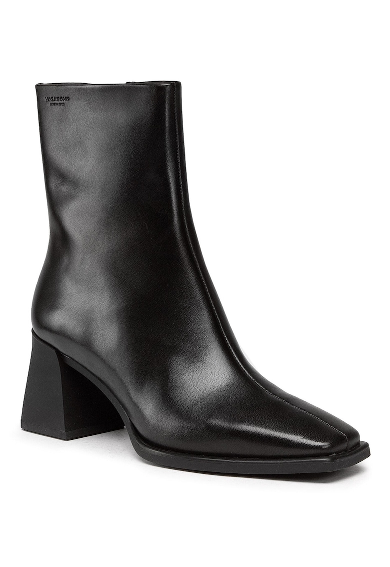 Oferte la Ghete dama pana la glezna -  207156357 - piele naturala - negru