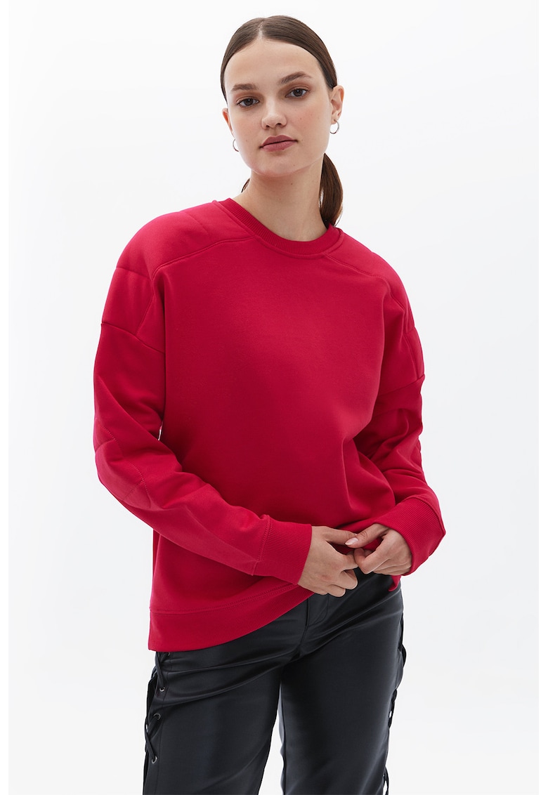 Oferte la Bluza de trening cu maneci raglan - Roz aprins
