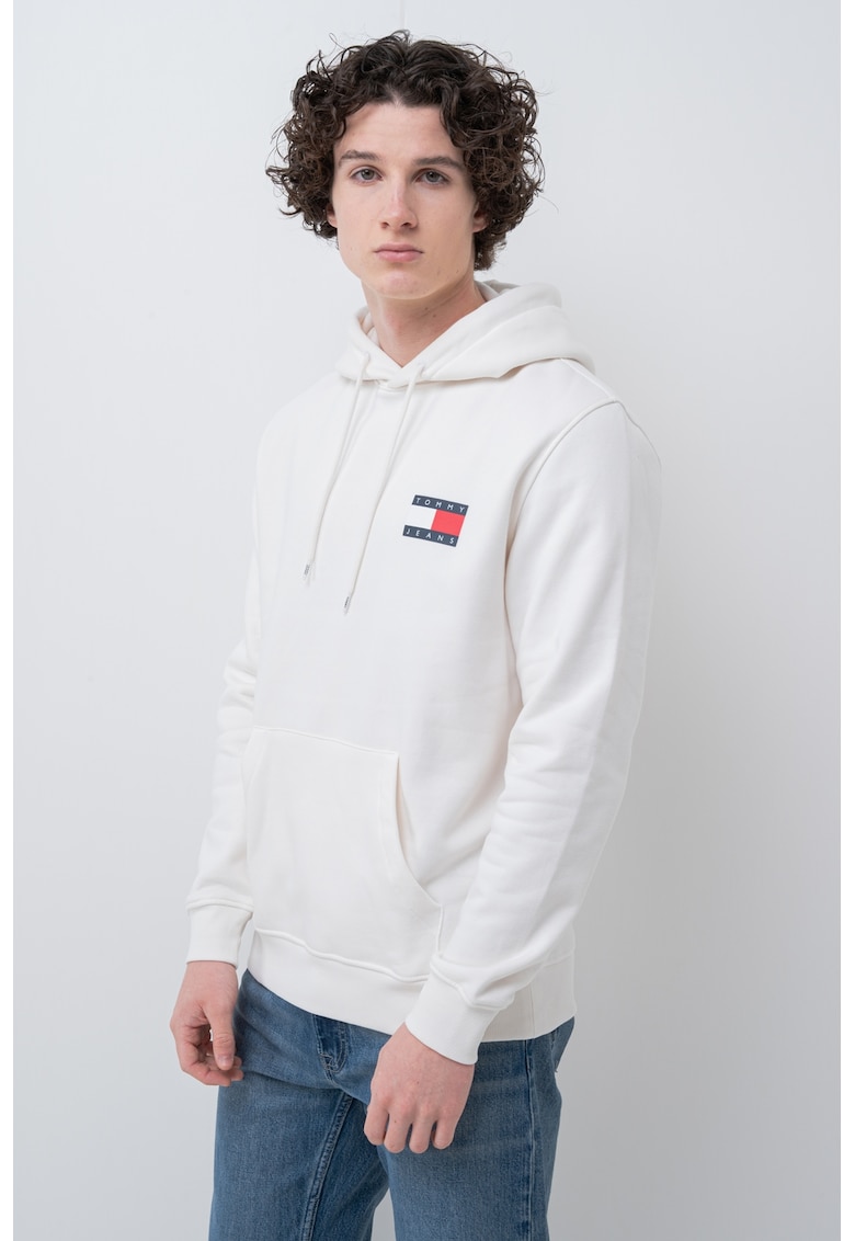 Oferte la Hanorac regular-fit cu imprimeu logo - Alb