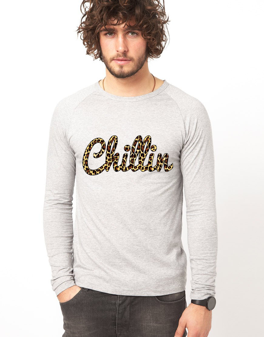 Bluza gri, barbati, Chillin