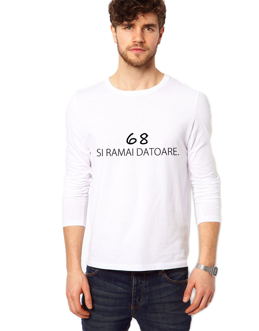 Bluza alba, barbati, Ramai Datoare