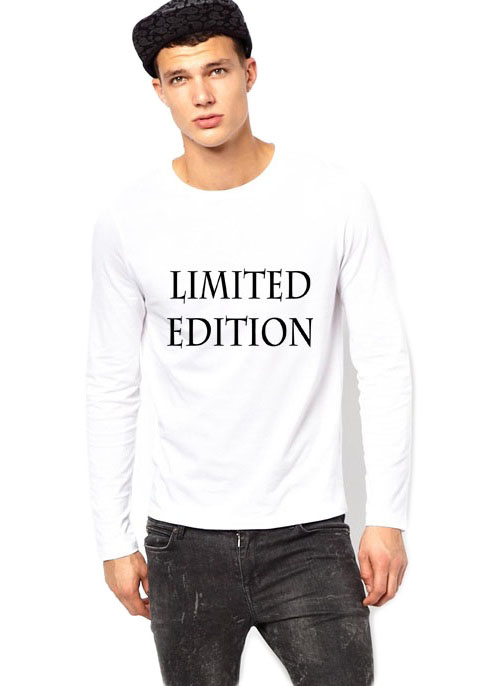 Bluza alba, barbati, Limited Edition