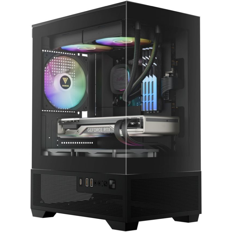 Oferte la Carcasa Aura GC9M Elite ARGB Negru