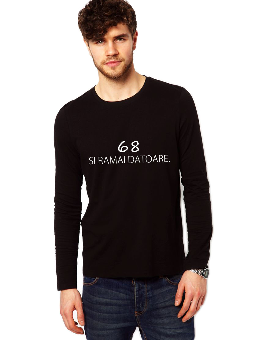 Bluza neagra, barbati, Ramai Datoare