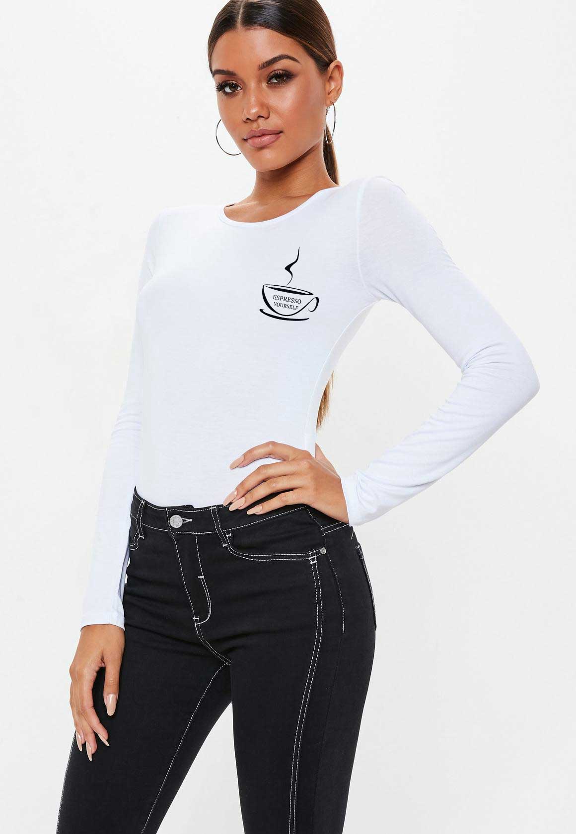 Bluza dama alba - Espresso Yourself II