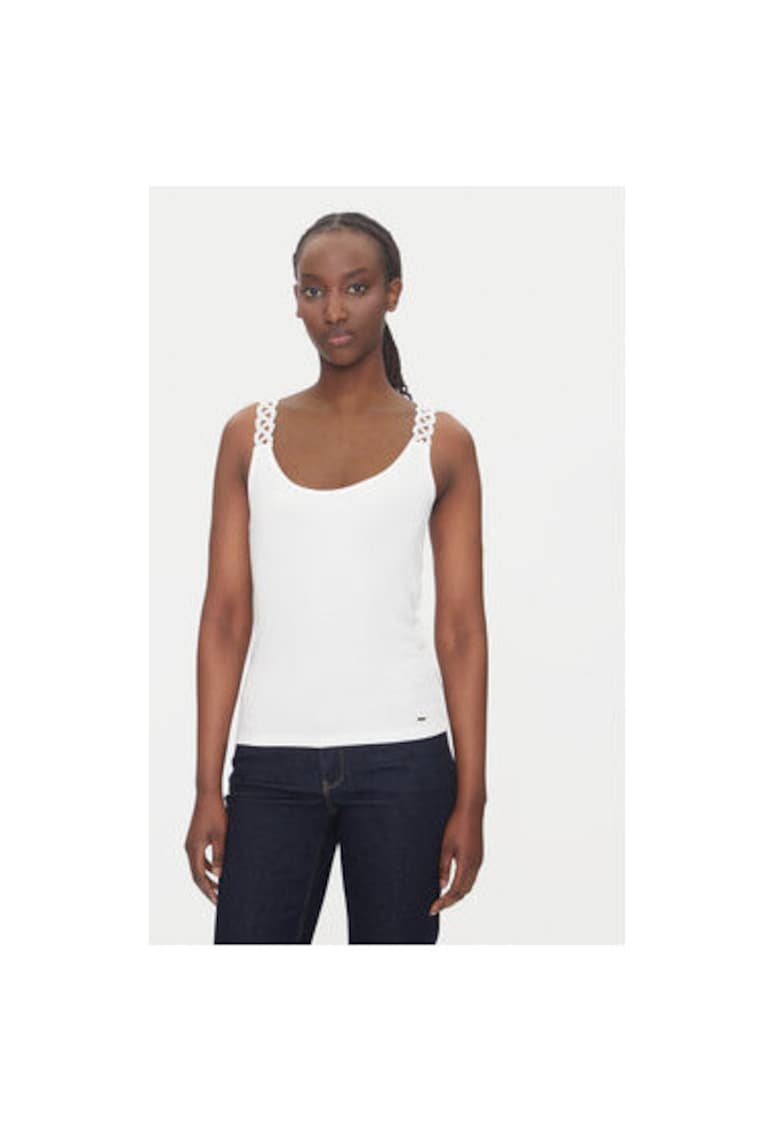 Oferte la Top dama  251-DOUBI - Viscoza - Alb - Alb