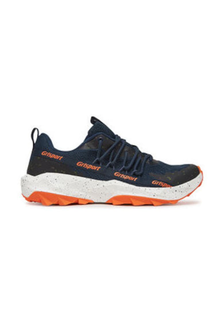 Oferte la Pantofi sport barbatesti -  304996047 - material textil - bleumarin/portocaliu