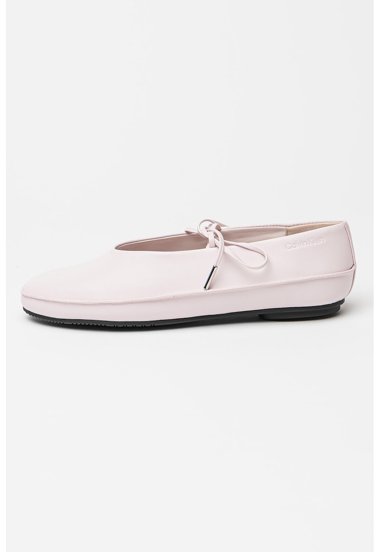 Oferte la Balerini uni din piele - Roz pastel