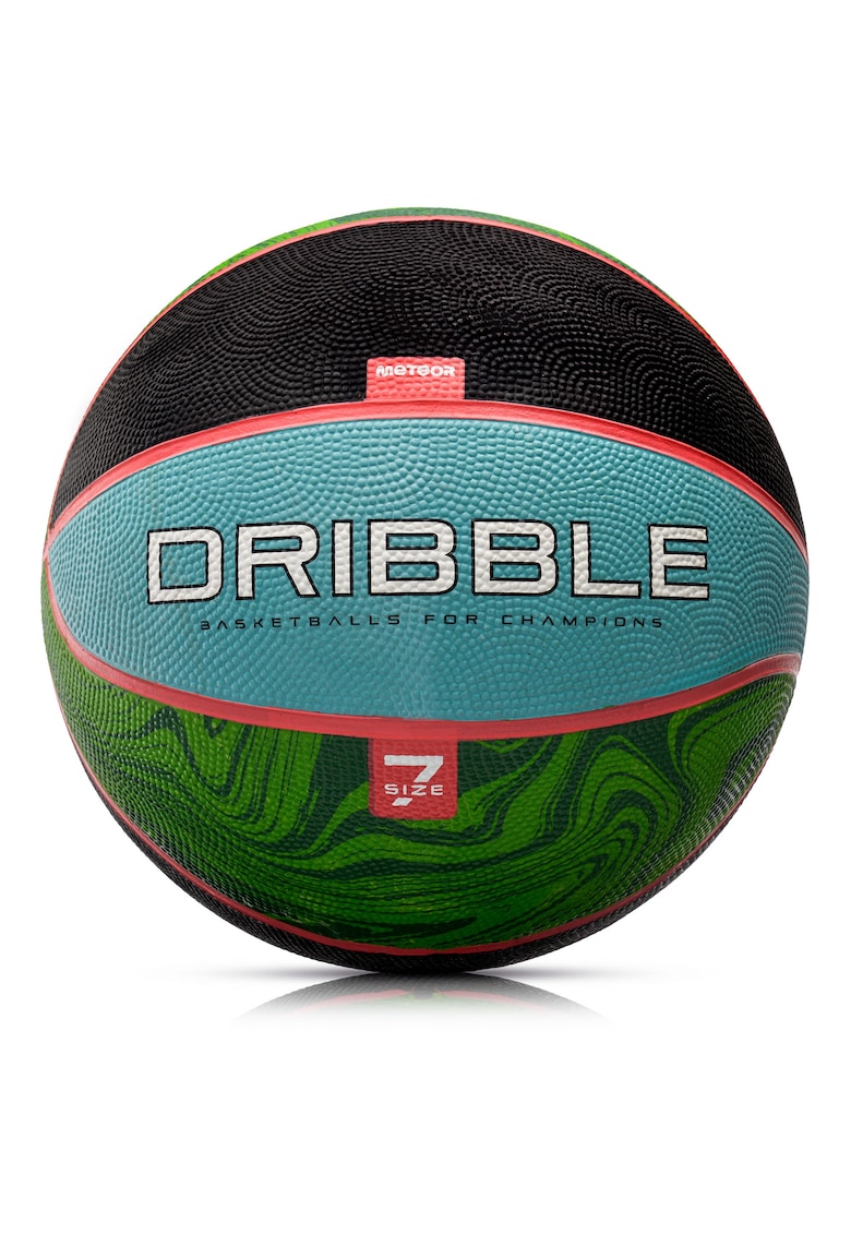 Oferte la Minge De Baschet Pentru Adulti -  Dribble #7 - Marimea #7 Barbati - Material Cellular - Prindere Excelenta - Rezistenta - Pentru Sala Si Asfalt - 32x10x10 cm - Multicolor