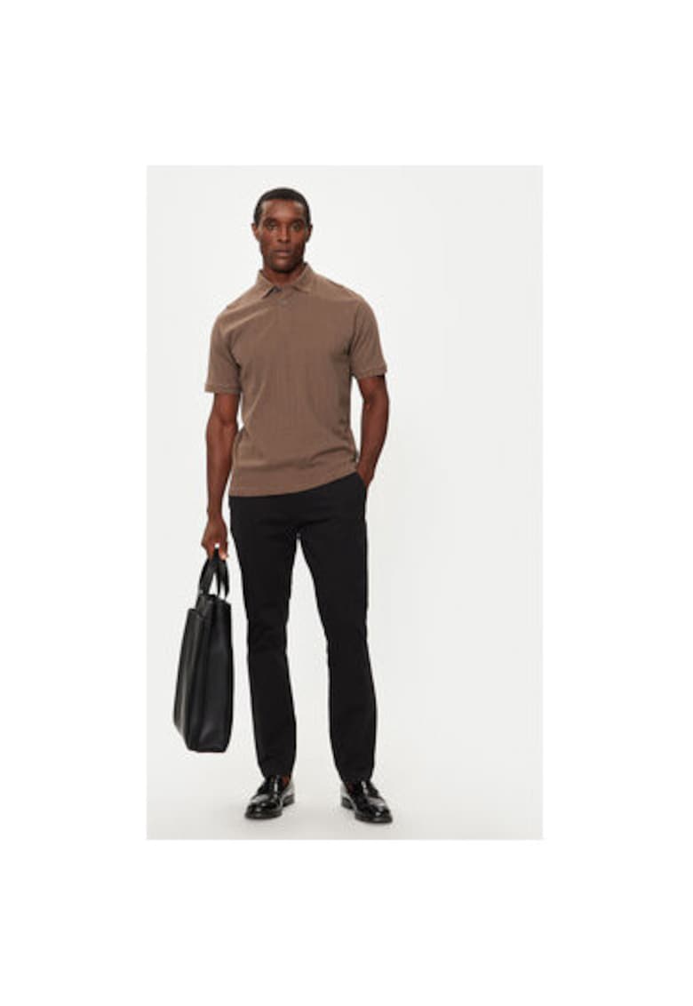 Oferte la Tricou polo barbati  16094575 - Bumbac organic - S INTL - Bej