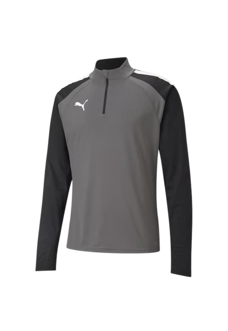 Oferte la Hanorac sport barbati Puma teamLIGA - gri-negru - material uscat rapid -
