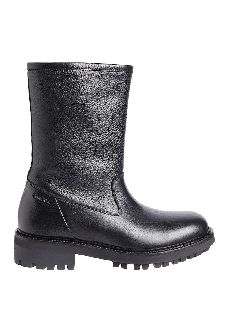 Oferte la Ghete de piele - Negru