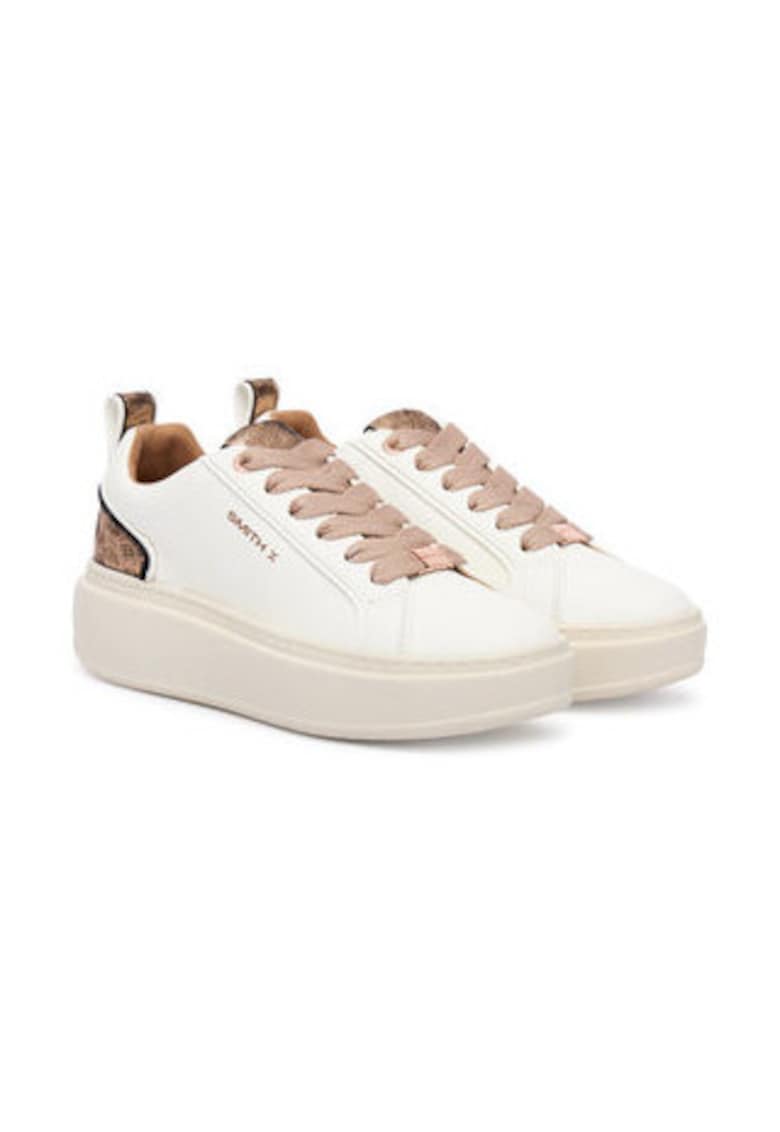 Oferte la Tenisi dama 305503459 -  Piele naturala - Alb